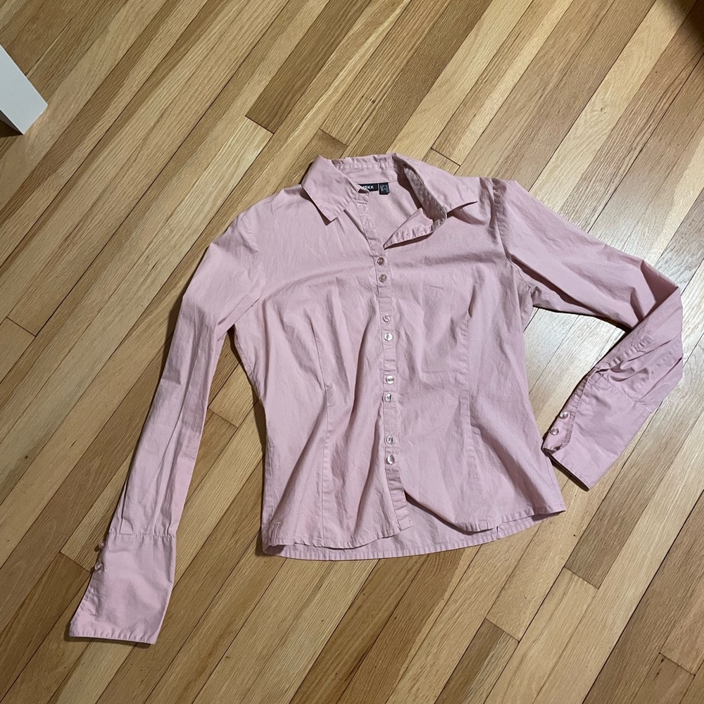 Mexx Light Pink Button-Down Shirt
